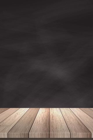 木质木桌桌子黑色海报背景